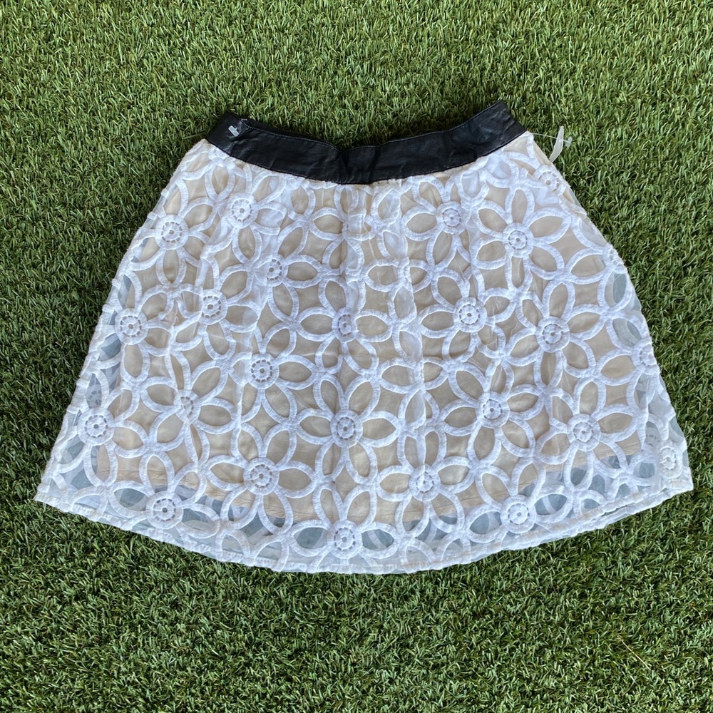 Floral design skirt